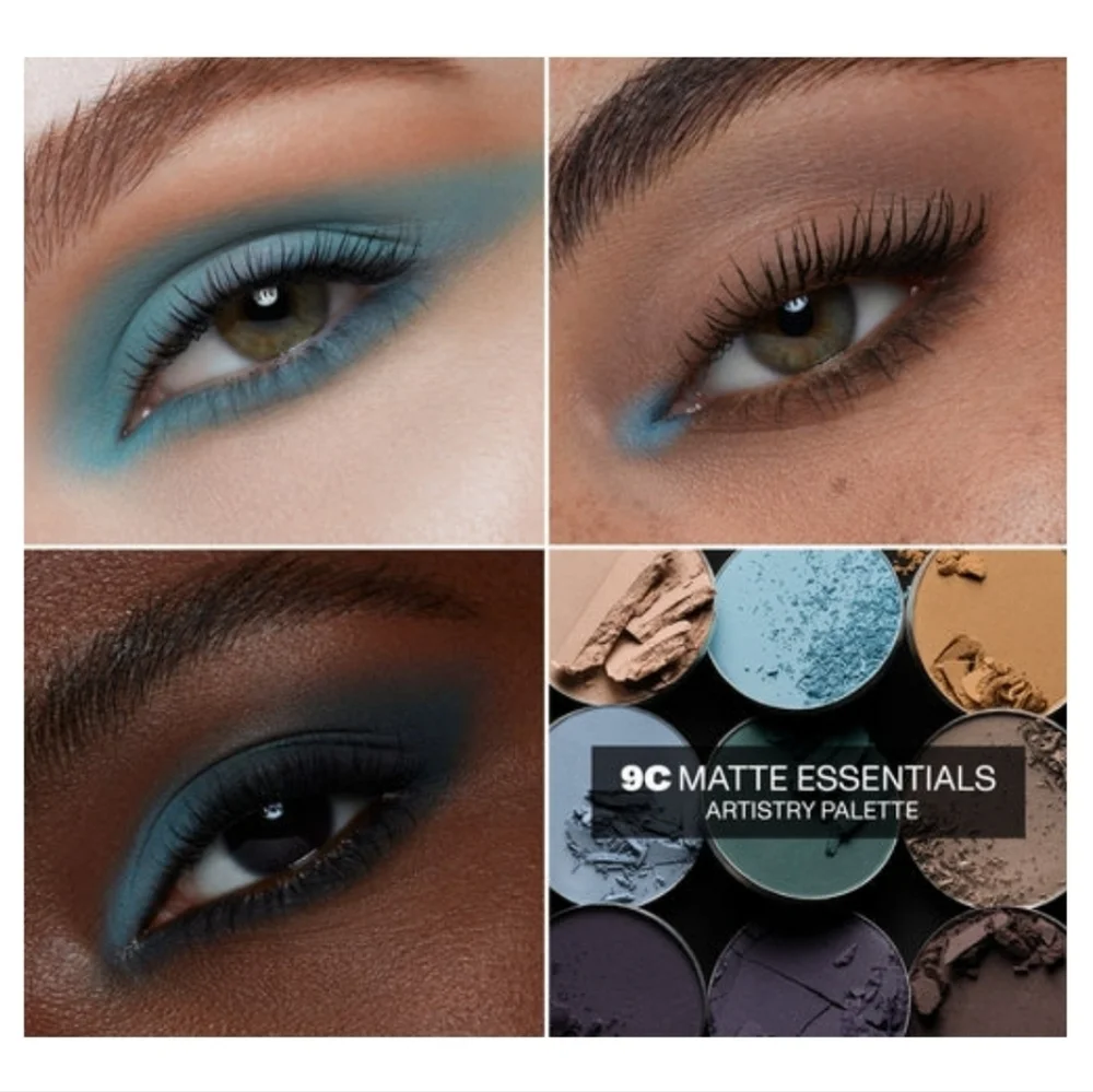 Morphe 9C Matte Essentials Artistry Highly Pigmented Eyeshadow Palette